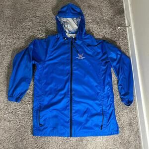 Devon & Jones blue windbreaker